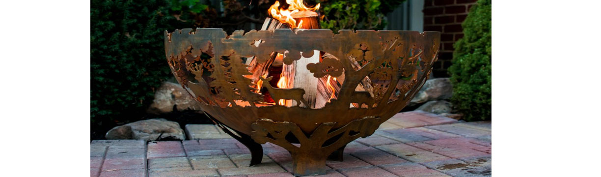 Seasonal Concepts Wood Burning Fire, Seasonal Concepts Fire Pits