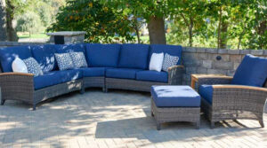 Outdoor living patio furniture patio cushions