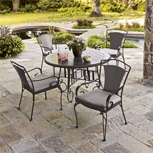 Wrought Iron Dining