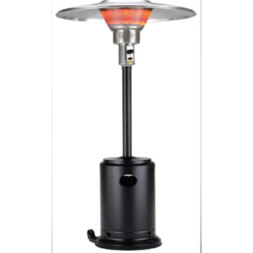 90" Tall Commercial Patio Heater in Black