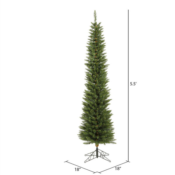 5.5′ x 18″ Durham Pole Pine UNLIT