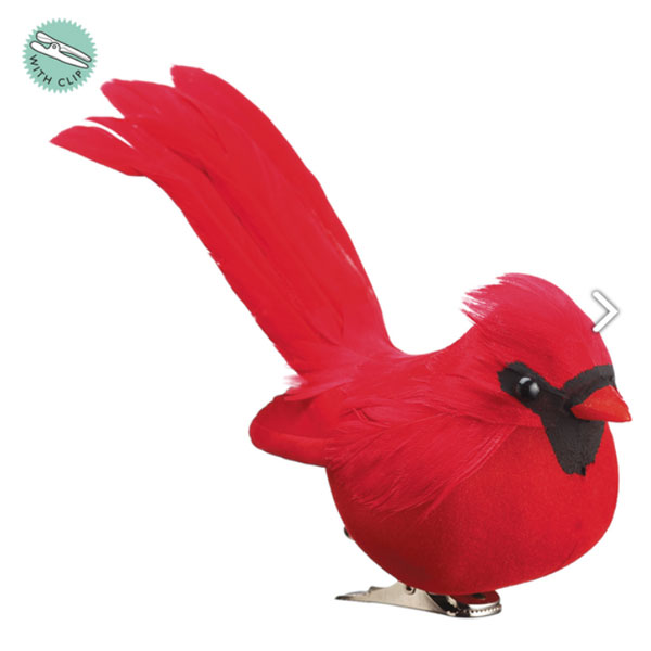 5″ Clip Cardinal
