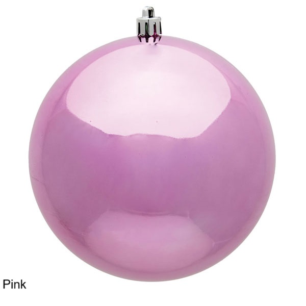 10″ Red Shiny Ball Ornament