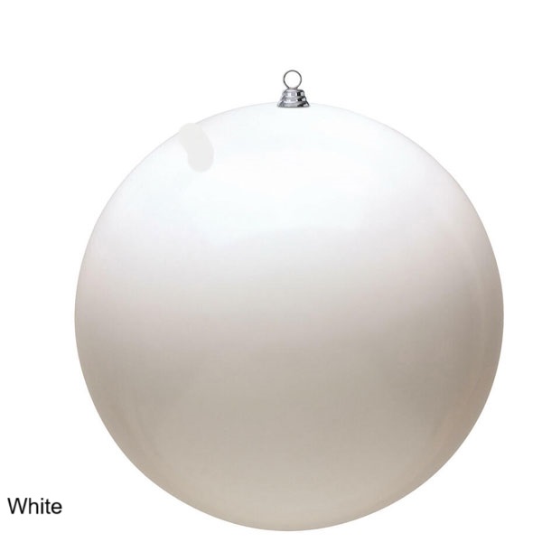 10″ Red Shiny Ball Ornament