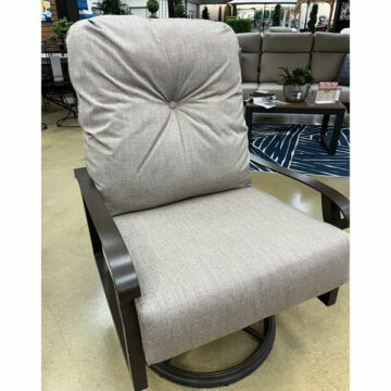 Cortland Big Man Swivel Chair by Woodard