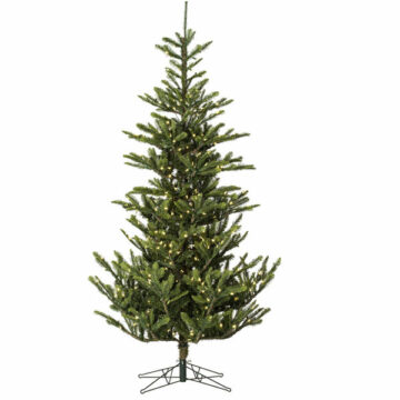 6′ Alberta Spruce Christmas Tree w/300 Warm White Dura-lit LED