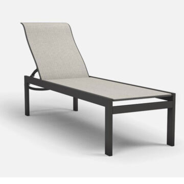Elements Sling Aluminum Adjustable Chaise Louneg by Homecrest