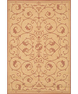 Veranda Outdoor Rug in Terracotta
