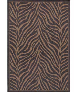 Zebra Outdoor Rug