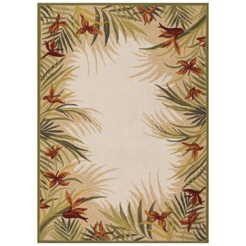 Covington Tropics Garden Sand/Multi by Couristan