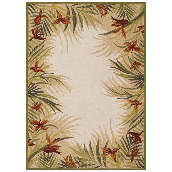 Covington Tropics Garden Sand/Multi by Couristan