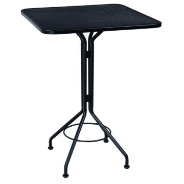 Woodard Wrought Iron 30" Square Bar Height Table