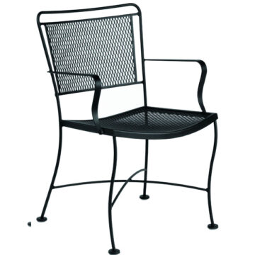 Constantine Wrought Iron Dining Chair by Woodard