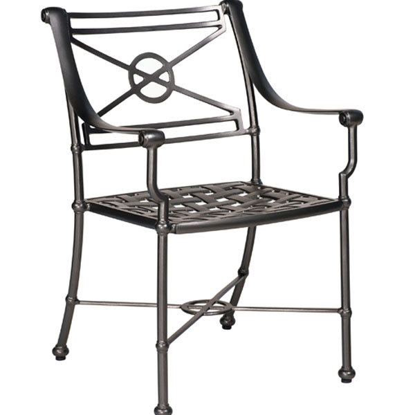 Delphi Cast Aluminum Dining Chair by Woodard
