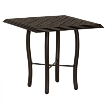 22" Thatch Square End Table by Woodard