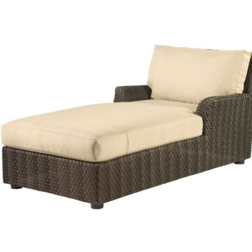 Whitecraft Aruba Wicker Chaise Lounge