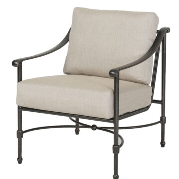 Morro Bay Cushion Cast Aluminum Lounge Chair by Gensun