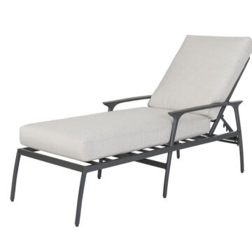 Amari Cushion Aluminum Adjustable Chaise Lounge by Gensun