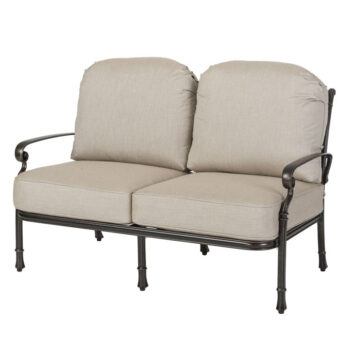 Bella Vista Cast Aluminum Cushion Loveseat by Gensun