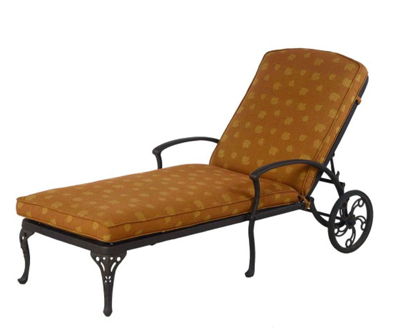 Tuscany Chaise Lounge With Cushion - Thumbnail 4