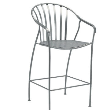 Valencia Wrought Iron Barstool by Woodard