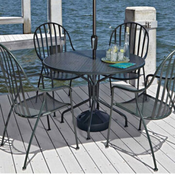 Valencia 5PC High Back Dining by Woodard