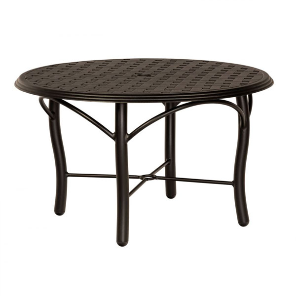 36" Thatch Round Coffee Table by Woodard