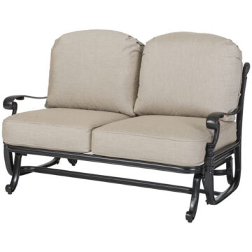 Florence Cast Aluminum Cushion Loveseat by Gensun
