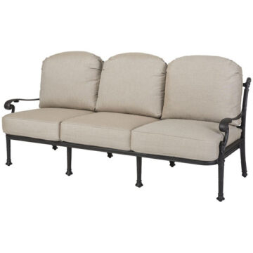 Florence Cast Aluminum Cushion Sofa by Gensun