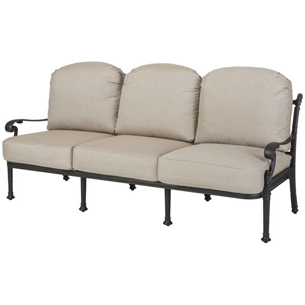 Florence Cast Aluminum Cushion Sofa by Gensun