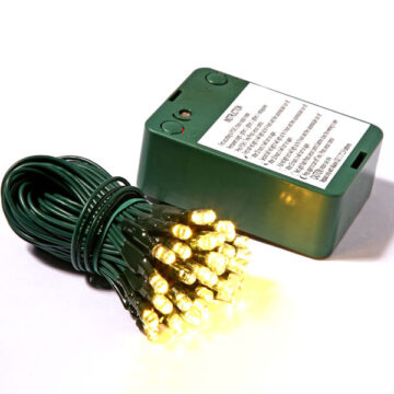 50Lt B/O LED Warm White Timer Sensor