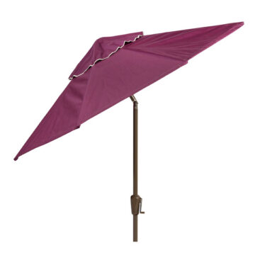 7.5 Aluminum Push-Button Tilt Umbrella by Woodard
