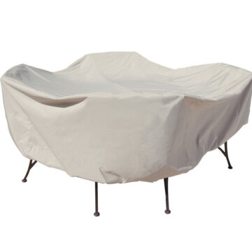 48" Round/Square Table & Chair Cover by Treasure Garden