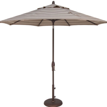9' Auto Tilt Market Umbrella by Treasure Garden