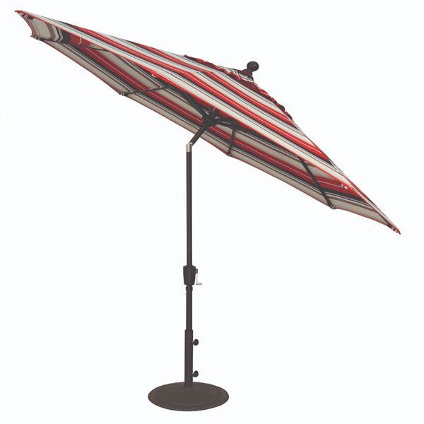 9' Push ButtonTilt Market Umbrella Grade A by Treasure Garden