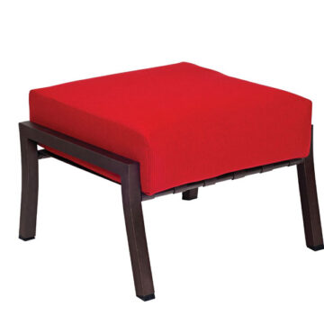 Cushion Ottoman by Woodard