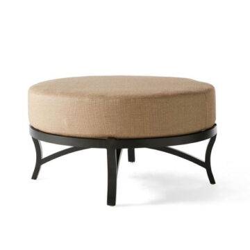 Volare Cushion Circular Ottoman by Mallin