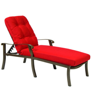 Cortland Cushion Chaise Lounge by Woodard