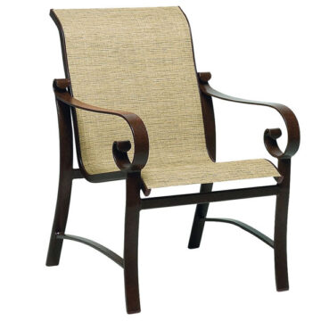 Belden Sling Aluminum Dining Chair by Woodard