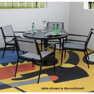 Daytona Sling Aluminum Dining Set by Woodard