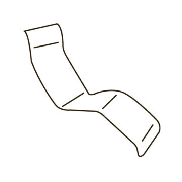 73690S Swivel Rocking Chaise Replacement Sling -Homecrest