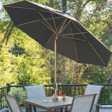 11' Monterey Fiberglass Market Umbrella by Frankford
