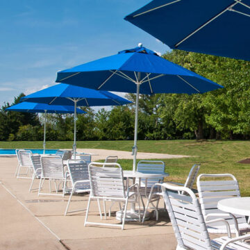 9' Monterey Crank Non Tilt Umbrella by Frankford