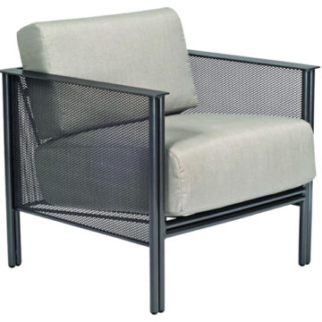 Jax Wrought Iron Lounge Chair by Woodard