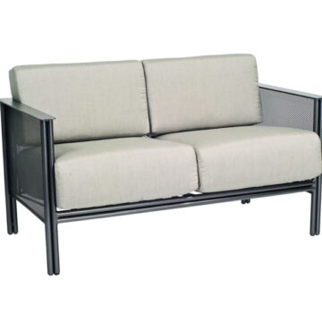 Jax Wrought Iron Loveseat by Woodard