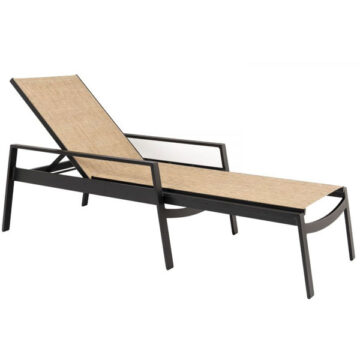 Hudson Sling Chaise by Woodard