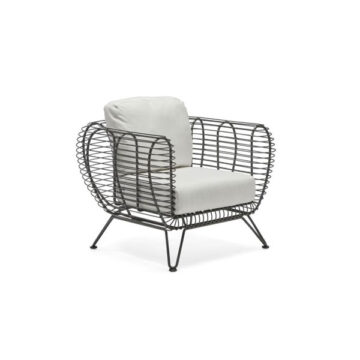 Latitude Iron Lounge Chair by Woodard