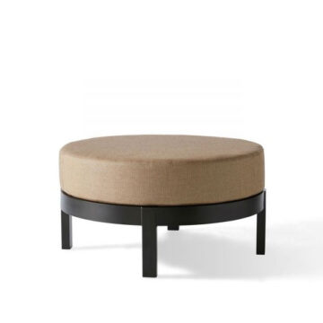 Eclipse Cushion Circular Ottoman by Mallin