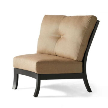 Eclipse Cushion Armless Chair by Mallin