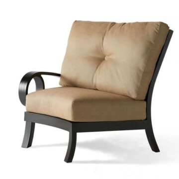Eclipse Cushion Leftt Arm Facing Sectional End Unit by Mallin